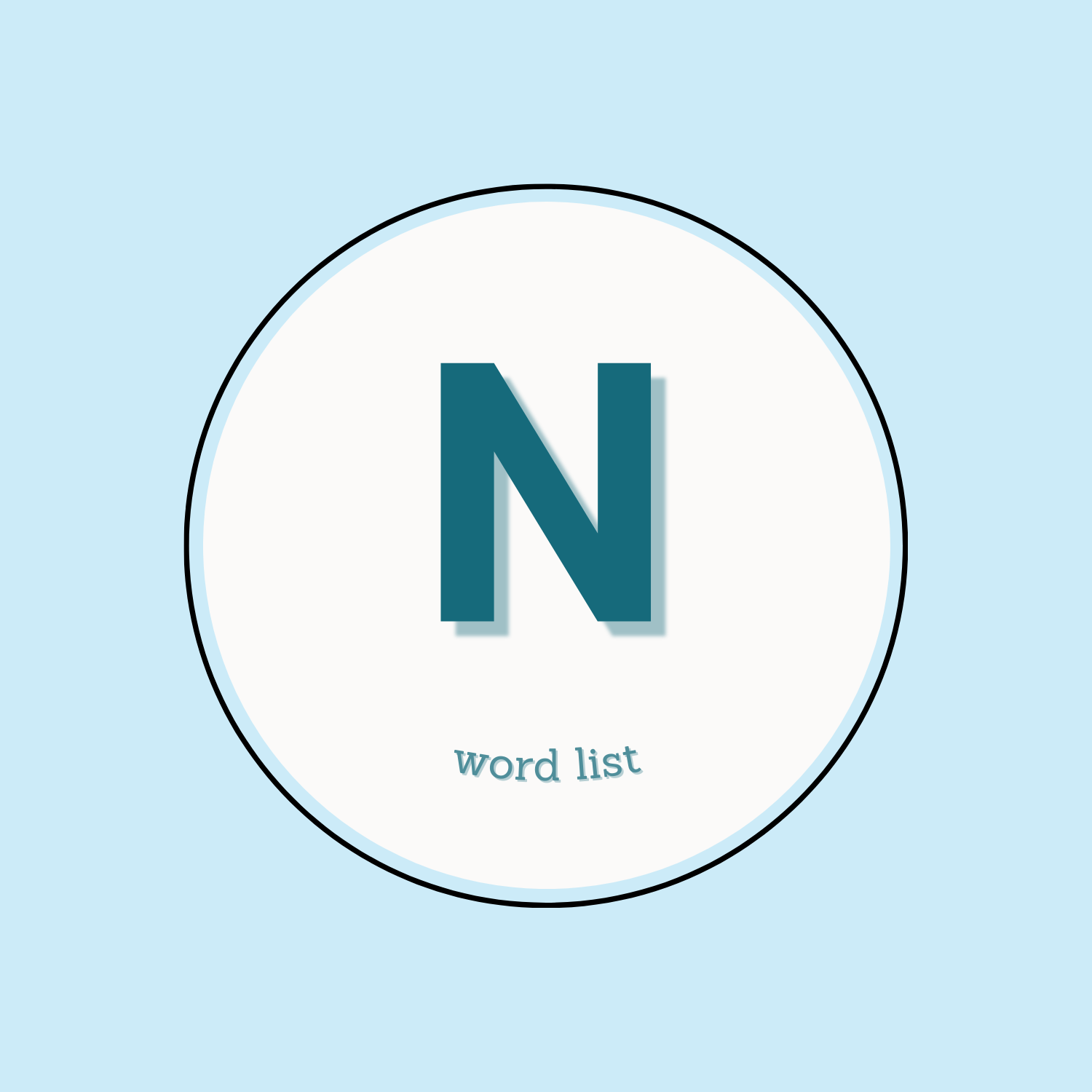 n words list